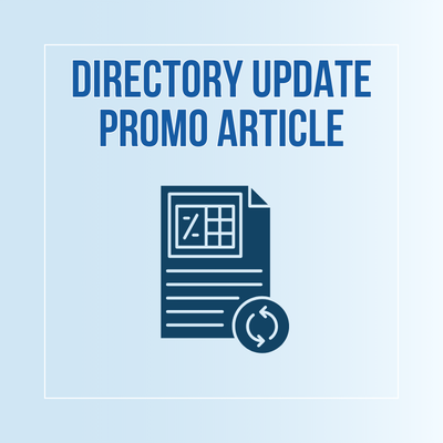 Directory update promo article (1)